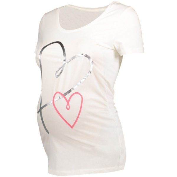 MLNEWHEART FOIL S/S JERSEY TOP A