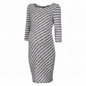 Zwangerschapsjurk 3/4 striped