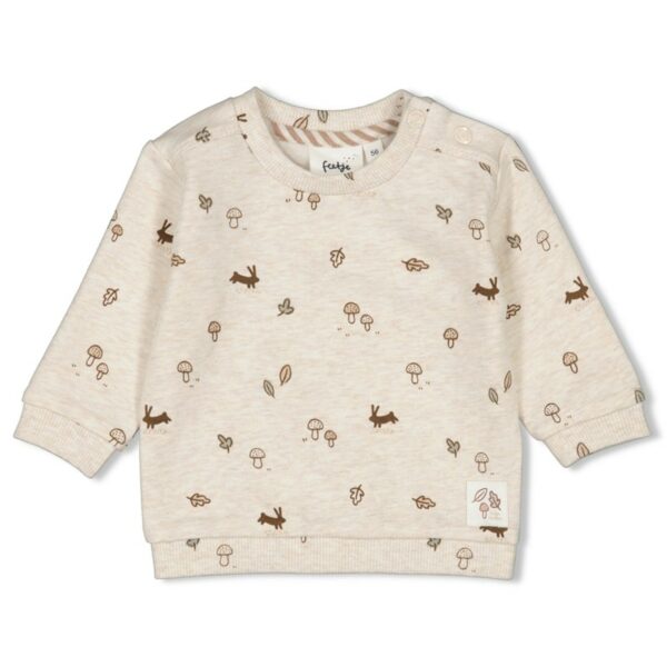 Feetje Sweater AOP - Little Forest Friends
