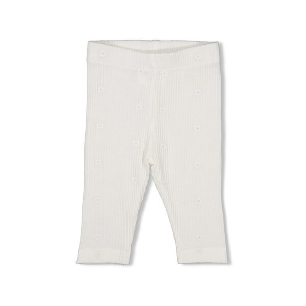 Feetje Legging rib met borduursels - Strawberry Fields