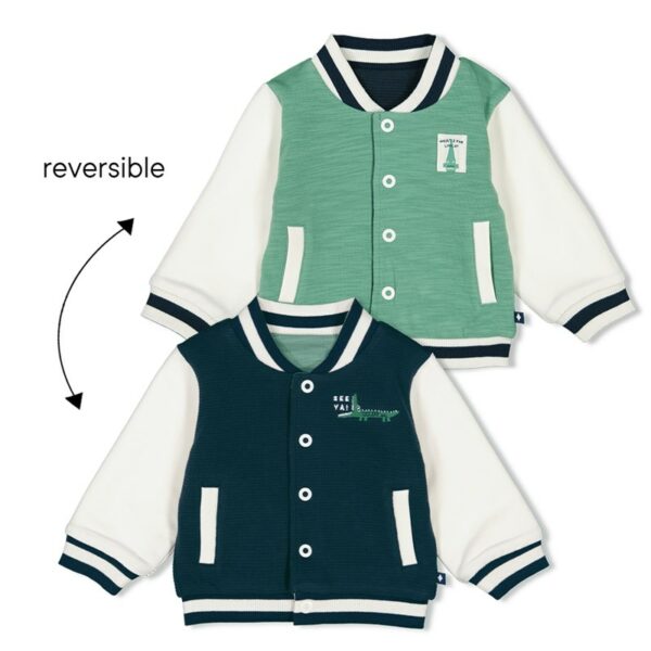 Feetje Omkeerbaar bomberjack - Later Gator