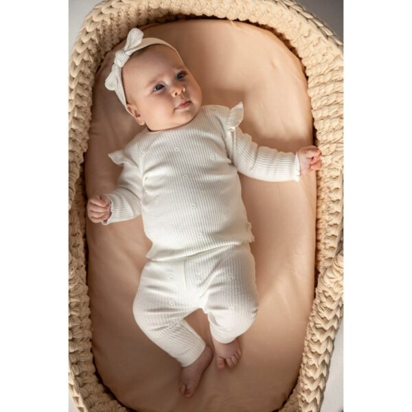 Feetje Longsleeve rib met borduursels - Strawberry Fields